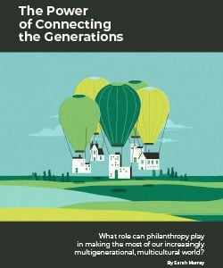 Cover of "the power of connecting generations" by Sarah Murray